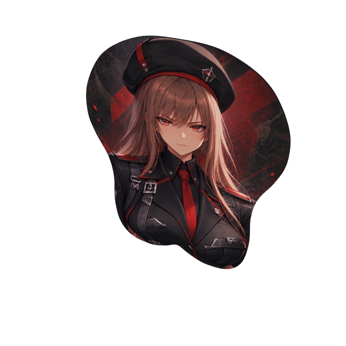 Rapi Patrol Leader 3D Mousepad — angle digital preview, Small Standard shape