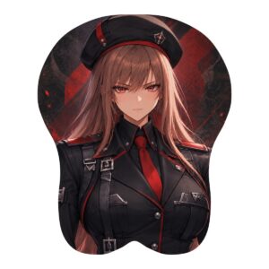 Rapi Patrol Leader 3D Mousepad — front digital preview, Small Standard shape