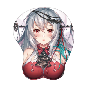 Arknights Skadi the Corrupting Heart 3D Silicon Mouse Pad Mat Wrist Rest